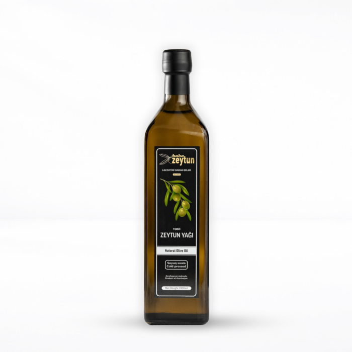 Black Extra Virgin Olive Oil – 1000 ml