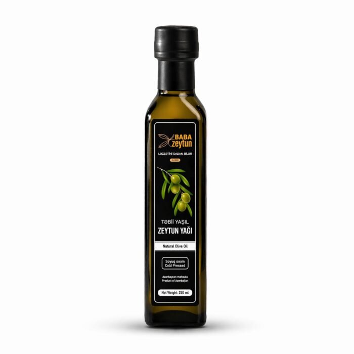 Green Extra Virgin Olive Oil, Rich taste, higher polyphenols